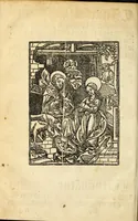 An illustration from Misse familiares cum suis ca[n]tibu[us] angelicis nuperrime ad vngue[m] recognite : nam pleraq[ue] in vetustiorib[us] exe[m]plarib[us] truncata, in hac nouissima recognitione reintegrata sunt sicuti precipue in intonationibus Psalmorum videre est. Misse sole[n]niores toti[us] anni, nuperrime ad vngue[m] recognite. Communes prose totius anni nouissime emendate (1526)