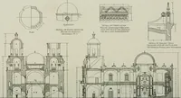 An illustration from Mission architecture as exemplified in San Xavier del Bac; including a complete list of the missions in the South-west; also a bibliography of the manuscripts and works pertaining to the subject (1919)