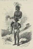 An illustration from Missionary travels and researches in South Africa : including a sketch of sixteen years' residence in the interior of Africa, and a journey from the Cape of Good Hope to Loanda, on the west coast, thence across the continent, down the river Zambesi, to the eastern ocean (1857)