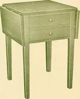 An illustration from Mission furniture : also fine cabinet work to order. (1908)