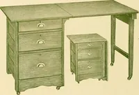An illustration from Mission furniture : also fine cabinet work to order. (1908)