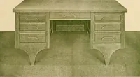 An illustration from Mission furniture : also fine cabinet work to order. (1908)