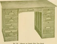 An illustration from Mission furniture : also fine cabinet work to order. (1908)
