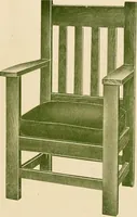 An illustration from Mission furniture : also fine cabinet work to order. (1908)