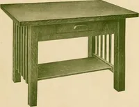 An illustration from Mission furniture : also fine cabinet work to order. (1908)