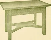 An illustration from Mission furniture : also fine cabinet work to order. (1908)