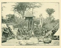 An illustration from Mission scientifique du Ka-Tanga : journal de route, section Moliro, M'pwéto, Ka-Béca, Lofoï, chutes Ki-Oubo (1902)