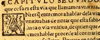 An illustration from Mistica theologia: : en la qual se nos enseña el verdadero camino del cielo, mediante el exercicio de la virtud. (1575)
