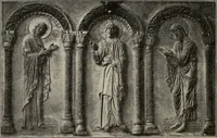 An illustration from Mittelalterliche Plastik in Venedig (1903)
