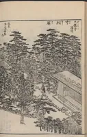 An illustration from Miyako rinsen meishō zue : zenbu rokusatsu (1800)