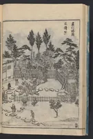 An illustration from Miyako rinsen meishō zue : zenbu rokusatsu (1800)