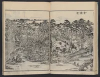 An illustration from Miyako rinsen meishō zue : zenbu rokusatsu (1800)