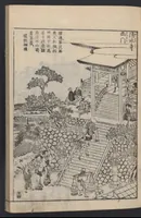 An illustration from Miyako rinsen meishō zue : zenbu rokusatsu (1800)