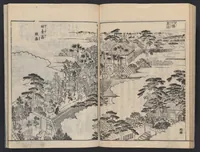 An illustration from Miyako rinsen meishō zue : zenbu rokusatsu (1800)