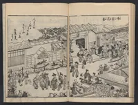 An illustration from Miyako rinsen meishō zue : zenbu rokusatsu (1800)