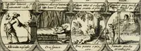 Picture 66 of 181 from M. Laurentii Wolfgangi Woyttens Emblematischer Parnassus : worauf die Musen, ihre Blumen-Lese, zu allerhand Freuden und Trauer-Kräntzen halten : um, den Lob-werthen Tugend-Chor, durch angenehme Rosen : hergegen, das ungezähmte Laster-Thun, mit wildem Dorn- und Distel-Flor, zu krönen : nach specialem Verlangen, in einem Gefilde, von funffzehen Hundert in dreyen verschiedlichen Theilen verfassten .. (1727), leaf 112