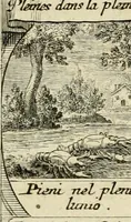 Picture 88 of 181 from M. Laurentii Wolfgangi Woyttens Emblematischer Parnassus : worauf die Musen, ihre Blumen-Lese, zu allerhand Freuden und Trauer-Kräntzen halten : um, den Lob-werthen Tugend-Chor, durch angenehme Rosen : hergegen, das ungezähmte Laster-Thun, mit wildem Dorn- und Distel-Flor, zu krönen : nach specialem Verlangen, in einem Gefilde, von funffzehen Hundert in dreyen verschiedlichen Theilen verfassten .. (1727), leaf 130