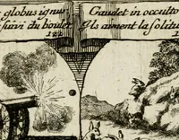 Picture 130 of 181 from M. Laurentii Wolfgangi Woyttens Emblematischer Parnassus : worauf die Musen, ihre Blumen-Lese, zu allerhand Freuden und Trauer-Kräntzen halten : um, den Lob-werthen Tugend-Chor, durch angenehme Rosen : hergegen, das ungezähmte Laster-Thun, mit wildem Dorn- und Distel-Flor, zu krönen : nach specialem Verlangen, in einem Gefilde, von funffzehen Hundert in dreyen verschiedlichen Theilen verfassten .. (1727), leaf 204