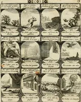 Picture 9 of 181 from M. Laurentii Wolfgangi Woyttens Emblematischer Parnassus : worauf die Musen, ihre Blumen-Lese, zu allerhand Freuden und Trauer-Kräntzen halten : um, den Lob-werthen Tugend-Chor, durch angenehme Rosen : hergegen, das ungezähmte Laster-Thun, mit wildem Dorn- und Distel-Flor, zu krönen : nach specialem Verlangen, in einem Gefilde, von funffzehen Hundert in dreyen verschiedlichen Theilen verfassten .. (1727), leaf 22