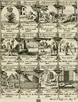Picture 154 of 181 from M. Laurentii Wolfgangi Woyttens Emblematischer Parnassus : worauf die Musen, ihre Blumen-Lese, zu allerhand Freuden und Trauer-Kräntzen halten : um, den Lob-werthen Tugend-Chor, durch angenehme Rosen : hergegen, das ungezähmte Laster-Thun, mit wildem Dorn- und Distel-Flor, zu krönen : nach specialem Verlangen, in einem Gefilde, von funffzehen Hundert in dreyen verschiedlichen Theilen verfassten .. (1727), leaf 226