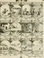 Picture 159 of 181 from M. Laurentii Wolfgangi Woyttens Emblematischer Parnassus : worauf die Musen, ihre Blumen-Lese, zu allerhand Freuden und Trauer-Kräntzen halten : um, den Lob-werthen Tugend-Chor, durch angenehme Rosen : hergegen, das ungezähmte Laster-Thun, mit wildem Dorn- und Distel-Flor, zu krönen : nach specialem Verlangen, in einem Gefilde, von funffzehen Hundert in dreyen verschiedlichen Theilen verfassten .. (1727), leaf 236
