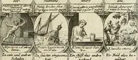 Picture 164 of 181 from M. Laurentii Wolfgangi Woyttens Emblematischer Parnassus : worauf die Musen, ihre Blumen-Lese, zu allerhand Freuden und Trauer-Kräntzen halten : um, den Lob-werthen Tugend-Chor, durch angenehme Rosen : hergegen, das ungezähmte Laster-Thun, mit wildem Dorn- und Distel-Flor, zu krönen : nach specialem Verlangen, in einem Gefilde, von funffzehen Hundert in dreyen verschiedlichen Theilen verfassten .. (1727), leaf 244
