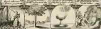 Picture 170 of 181 from M. Laurentii Wolfgangi Woyttens Emblematischer Parnassus : worauf die Musen, ihre Blumen-Lese, zu allerhand Freuden und Trauer-Kräntzen halten : um, den Lob-werthen Tugend-Chor, durch angenehme Rosen : hergegen, das ungezähmte Laster-Thun, mit wildem Dorn- und Distel-Flor, zu krönen : nach specialem Verlangen, in einem Gefilde, von funffzehen Hundert in dreyen verschiedlichen Theilen verfassten .. (1727), leaf 252