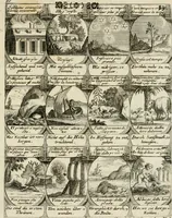 Picture 178 of 181 from M. Laurentii Wolfgangi Woyttens Emblematischer Parnassus : worauf die Musen, ihre Blumen-Lese, zu allerhand Freuden und Trauer-Kräntzen halten : um, den Lob-werthen Tugend-Chor, durch angenehme Rosen : hergegen, das ungezähmte Laster-Thun, mit wildem Dorn- und Distel-Flor, zu krönen : nach specialem Verlangen, in einem Gefilde, von funffzehen Hundert in dreyen verschiedlichen Theilen verfassten .. (1727), leaf 262