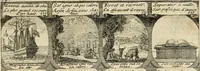 Picture 14 of 181 from M. Laurentii Wolfgangi Woyttens Emblematischer Parnassus : worauf die Musen, ihre Blumen-Lese, zu allerhand Freuden und Trauer-Kräntzen halten : um, den Lob-werthen Tugend-Chor, durch angenehme Rosen : hergegen, das ungezähmte Laster-Thun, mit wildem Dorn- und Distel-Flor, zu krönen : nach specialem Verlangen, in einem Gefilde, von funffzehen Hundert in dreyen verschiedlichen Theilen verfassten .. (1727), leaf 30
