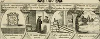 Picture 44 of 181 from M. Laurentii Wolfgangi Woyttens Emblematischer Parnassus : worauf die Musen, ihre Blumen-Lese, zu allerhand Freuden und Trauer-Kräntzen halten : um, den Lob-werthen Tugend-Chor, durch angenehme Rosen : hergegen, das ungezähmte Laster-Thun, mit wildem Dorn- und Distel-Flor, zu krönen : nach specialem Verlangen, in einem Gefilde, von funffzehen Hundert in dreyen verschiedlichen Theilen verfassten .. (1727), leaf 78