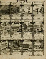 Picture 9 of 42 from M. Laurentii Wolfgangi Woyttens Emblematischer Parnassus : worauf die Musen, ihre Blumen-lese zu allerhand Freuden und Trauer-kränken halten. Um den Lob-werthen Tugend-chor durch angenehme rosen hergegen das ungezähmte Laster-thun mit wildem Dorn- und Distel-flor zu krönen (1727), leaf 26