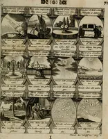 Picture 34 of 42 from M. Laurentii Wolfgangi Woyttens Emblematischer Parnassus : worauf die Musen, ihre Blumen-lese zu allerhand Freuden und Trauer-kränken halten. Um den Lob-werthen Tugend-chor durch angenehme rosen hergegen das ungezähmte Laster-thun mit wildem Dorn- und Distel-flor zu krönen (1727), leaf 74