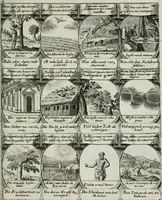 Picture 108 of 156 from M. Laurentii Wolfgangi Woyttens Emblematischer Parnassus : worauf die Musen, ihre Blumen-lese zu allerhand Freuden und Trauer-kränken halten. Um den Lob-werthen Tugend-chor durch angenehme rosen hergegen das ungezähmte Laster-thun mit wildem Dorn- und Distel-flor zu krönen (1727), leaf 190