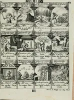 Picture 130 of 156 from M. Laurentii Wolfgangi Woyttens Emblematischer Parnassus : worauf die Musen, ihre Blumen-lese zu allerhand Freuden und Trauer-kränken halten. Um den Lob-werthen Tugend-chor durch angenehme rosen hergegen das ungezähmte Laster-thun mit wildem Dorn- und Distel-flor zu krönen (1727), leaf 226