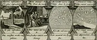 Picture 38 of 156 from M. Laurentii Wolfgangi Woyttens Emblematischer Parnassus : worauf die Musen, ihre Blumen-lese zu allerhand Freuden und Trauer-kränken halten. Um den Lob-werthen Tugend-chor durch angenehme rosen hergegen das ungezähmte Laster-thun mit wildem Dorn- und Distel-flor zu krönen (1727), leaf 78