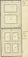 An illustration from M.L. Vitrvuio Pollione Di architettura : dal vero esemplare latino nella volgar lingua tradotto, e con le figure a suoi luoghi con mirãdo ordine insignito : anchora con la tauola alfabetica, nella quale facilmente si potra trouare la moltitudine de vocaboli a suoi luoghi cõ gran diligenza esposti e dichiarati : mai piu da alcuno altro fin al presente stampato a grande vtilita di ciascuno studioso (1535)