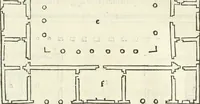 An illustration from M.L. Vitrvuio Pollione Di architettura : dal vero esemplare latino nella volgar lingua tradotto, e con le figure a suoi luoghi con mirãdo ordine insignito : anchora con la tauola alfabetica, nella quale facilmente si potra trouare la moltitudine de vocaboli a suoi luoghi cõ gran diligenza esposti e dichiarati : mai piu da alcuno altro fin al presente stampato a grande vtilita di ciascuno studioso (1535)