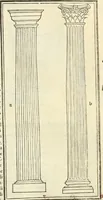 An illustration from M.L. Vitrvuio Pollione Di architettura : dal vero esemplare latino nella volgar lingua tradotto, e con le figure a suoi luoghi con mirãdo ordine insignito : anchora con la tauola alfabetica, nella quale facilmente si potra trouare la moltitudine de vocaboli a suoi luoghi cõ gran diligenza esposti e dichiarati : mai piu da alcuno altro fin al presente stampato a grande vtilita di ciascuno studioso (1535)