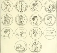 An illustration from Mémoires de littérature tirez des registres de l'Académie royale des inscriptions et belles lettres, depuis le renouvellement de cette Académie jusqu'en 1705 (1717)