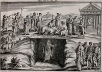 An illustration from Mémoires de littérature tirez des registres de l'Académie royale des inscriptions et belles lettres, depuis le renouvellement de cette Académie jusqu'en 1705 (1717)