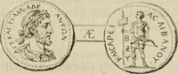 An illustration from Mémoires de littérature tirez des registres de l'Académie royale des inscriptions et belles lettres, depuis le renouvellement de cette Académie jusqu'en 1705 (1717)
