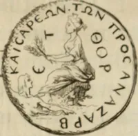 An illustration from Mémoires de littérature tirez des registres de l'Académie royale des inscriptions et belles lettres, depuis le renouvellement de cette Académie jusqu'en 1705 (1717)