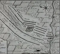 An illustration from Mémoires de M. le marquis de Feuquière, lieutenant général des armées du roi : contenans ses maximes sur la guerre, & l'application des exemples aux maximes (1736)