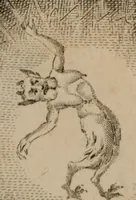 An illustration from Mémoires récréatifs, scientifiques et anecdotiques du physicien-aéronaute E.G. Robertson : connu par ses expériences de fantasmagorie, et par ses ascensions aérostatiques dans les principales villes de l'Europe : ex-professeur de physique au Collége central du ci-devant départment de l'Ourthe, membre de la Société Galvanique de Paris, de la Société des arts and des sciences de Hambourg, et de la Société d'émulation de Liége (1831)