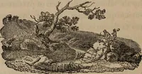 An illustration from Mémoires récréatifs, scientifiques et anecdotiques du physicien-aéronaute E.G. Robertson : connu par ses expériences de fantasmagorie, et par ses ascensions aérostatiques dans les principales villes de l'Europe : ex-professeur de physique au Collége central du ci-devant départment de l'Ourthe, membre de la Société Galvanique de Paris, de la Société des arts and des sciences de Hambourg, et de la Société d'émulation de Liége (1831)