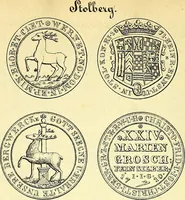 An illustration from Münz-Cabinet. : le cabinet des monnaies du voyageur et du négociant, ou représentation des monnaies courantes des différens pays... recueillies et publiées par Engelmann père et fils... The Traveller's and merchant's cabinet of moneys.. (1835)