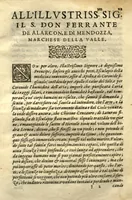 Picture 1 of 9 from Dve libri dell'historia de i semplici, aromati, et altre cose ?che vengono portate dall'Indie Orientali pertinente alla medicina /di don Garzia dall'Horto ... ; con alcune breui annotationi di Carlo Clvsio ; et dve altri libri parimente di qvelle che si portano dall'Indie Occidentali, di Nicolo? Monardes ... ; hora tutti tradotti dalle loro lingue nella nostra Italiana da m. Annibale Briganti ... (1576), leaf 2