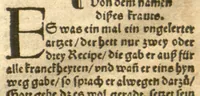 Picture 21 of 46 from Kreu?terbuch contrafayt vollkummen nach rechter warer beschreibung der alten leerer und a?rtzt ?sampt einer gemeynen ynleytung der Kreuter urhab erkatnussz brauch lob un herzlicheit /durch Otho Brunfels. (1534), leaf 102