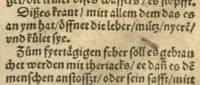 An illustration from Kreu?terbuch contrafayt vollkummen nach rechter warer beschreibung der alten leerer und a?rtzt ?sampt einer gemeynen ynleytung der Kreuter urhab erkatnussz brauch lob un herzlicheit /durch Otho Brunfels. (1534)
