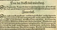 An illustration from Kreu?ter Buch, darin Underscheid, Wu?rckung und Namen der Kreu?ter so in Deutschen Landen wachsen ?auch der selbigen eigentlicher und wolgegru?ndter gebrauch inn der Artznei fleissig dargeben, Leibs Gesundheit zu behalten und zu fu?rderen seer nutzlich und tro?stlich, vorab dem gemeinen einfaltigen man /durch H. Hieronymum Bock aus langwiriger und gewisser erfarung beschriben und jetzund von newem fleissig u?bersehen, gebessert und gemehret, dazu mit hu?pschen artigen Figuren allenthalben gezieret. (1546)